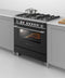 FISHER & PAYKEL OR36SCG6B1 Dual Fuel Range, 36", 5 Burners, Self-cleaning