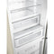 SMEG FAB32URCR3 '50s Style No Frost' Fridge-Freezer, Cream, Right Hand Hinge, 60 cm (Approx 24")