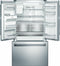 BOSCH B26FT50SNS 800 Series French Door Bottom Mount Refrigerator 36'' Stainless Steel, Easy clean stainless steel B26FT50SNS