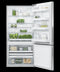 FISHER & PAYKEL RF170BLPX6N Freestanding Refrigerator Freezer, 32", 17.5 cu ft