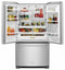 KITCHENAID KRFF305ESS 25 Cu. Ft. 36-Width Standard Depth French Door Refrigerator with Interior Dispense - Stainless Steel