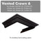 ZLINE Vented Crown Molding Profile 6 for Wall Mount Range Hood CM6V300A