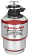 KITCHENAID KBDS100T 1-Horsepower Batch Feed Food Waste Disposer - Red