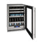 U-LINE UHBD524SG41A Hbd524 24" Dual-zone Beverage Center With Stainless Frame Finish and Right-hand Hinge Door Swing (115 V/60 Hz Volts /60 Hz Hz)