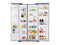 SAMSUNG RS27T5561SR 26.7 cu. ft. Large Capacity Side-by-Side Refrigerator with Touch Screen Family Hub™ in Stainless Steel