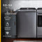 WHIRLPOOL WTW8127LC 5.2 5.3 cu. ft. Top Load Washer with 2 in 1 Removable Agitator