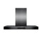 ZLINE 30 in. Island Mount Range Hood in Black Stainless Steel BSKE2iN30