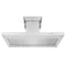 ZLINE KITCHEN AND BATH KE2ICRNBT42 ZLINE Island Mount Range Hood in Stainless Steel with Built-in CrownSound™ Bluetooth Speakers (KE2iCRN-BT) [Size: 42 Inch]