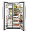 GE APPLIANCES GSS25IYNFS GE® 25.1 Cu. Ft. Fingerprint Resistant Side-By-Side Refrigerator