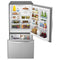 WHIRLPOOL WRB329DMBM 30-inches wide Bottom-Freezer Refrigerator with SpillGuard Glass Shelves - 18.7 cu. ft.