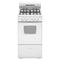 AMANA AGG222VDW 20-inch Gas Range with Compact Oven Capacity - White