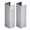 ZLINE 236 in. Chimney Extensions for 10 ft. to 12 ft. Ceilings 2PCEXTKBKL2KL3