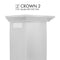 ZLINE KITCHEN AND BATH CM2587597304 ZLINE Crown Molding Profile 2 for Wall Mount Range Hood (CM2-587/597-304)