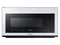 SAMSUNG ME21B706B12 2.1 cu. ft. BESPOKE Over-the-Range Microwave with Sensor Cooking in White Glass