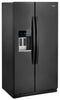 WHIRLPOOL WRS571CIHB 36-inch Wide Counter Depth Side-by-Side Refrigerator - 21 cu. ft.