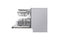 LG LDFN4542D Front Control Dishwasher with QuadWash™ and 3rd Rack