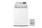 LG WT7405CW 5.3 cu.ft. Mega Capacity Smart wi-fi Enabled Top Load Washer with 4-Way™ Agitator & TurboWash3D™ Technology