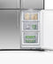 FISHER & PAYKEL RF203QDUVX1 Freestanding Quad Door Refrigerator Freezer, 36", 18.9 cu ft, Ice & Water