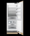 FISHER & PAYKEL RS3084FRJK1 Integrated Column Freezer, 30", Ice