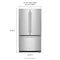 KITCHENAID KRFF305ESS 25 Cu. Ft. 36-Width Standard Depth French Door Refrigerator with Interior Dispense - Stainless Steel