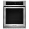 KITCHENAID KOSC504ESS 24" Single Wall Oven with True Convection - Stainless Steel