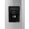 AMANA ASI2175GRS 33-inch Side-by-Side Refrigerator with Dual Pad External Ice and Water Dispenser - Black-on-Stainless