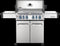 NAPOLEON BBQ P500RSIBPSS3 Prestige 500 RSIB with Infrared Side and Rear Burners , Stainless Steel , Propane