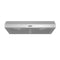 Glacier 36-Inch 400 CFM Stainless Steel Range Hood