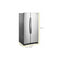 WHIRLPOOL WRS315SNHM 36-inch Wide Side-by-Side Refrigerator - 25 cu. ft.