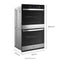 WHIRLPOOL WOED3030LS 10.0 Total Cu. Ft. Double Self-Cleaning Wall Oven