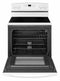 AMANA AER6603SFW 30-inch Electric Range with Self-Clean Option - White