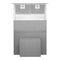 KITCHENAID KXD4630YSS 30" Retractable Downdraft Ventilation System - Stainless Steel