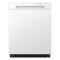 LG LDFC2423W Front Control Dishwasher with LoDecibel Operation and Dynamic Dry™