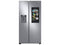 SAMSUNG RS22T5561SR 22 cu. ft. Counter Depth Side-by-Side Refrigerator with Touch Screen Family Hub™ in Stainless Steel