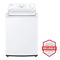 LG WT6105CW 4.1 cu. ft. Capacity Top Load Washer with Agitator and SlamProof Glass Lid