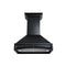 ZLINE 30 in. Wooden Wall Mount Range Hood in Black  Includes  Motor