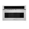 ZLINE KITCHEN AND BATH MWO30SS ZLINE 30 In. Microwave Oven in DuraSnow Stainless Steel with Traditional Handle (MWO-30-SS)