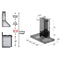 ZLINE 42 in. Wall Mount Range Hood in Stainless Steel KE42