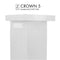 ZLINE KITCHEN AND BATH CM5667697304 ZLINE Crown Molding Profile 5 for Wall Mount Range Hood (CM5-667/697-304)