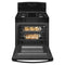 AMANA AGR6603SFB 30-inch Gas Range with Self-Clean Option - Black