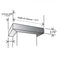 ZLINE Vented Crown Molding Profile 6 for Wall Mount Range Hood in DuraSnow‚Ñ¢ Stainless Steel CM6VKBS304