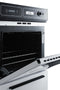 SUMMIT WTM7212KW 24" Wide Gas Wall Oven