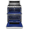 KITCHENAID KFGD500ESS 30-Inch 5 Burner Gas Double Oven Convection Range - Stainless Steel