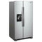 WHIRLPOOL WRS335SDHM 36-inch Wide Side-by-Side Refrigerator - 25 cu. ft.