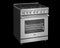 BEKO PRGR34552SS 30" Stainless Steel Pro-Style Gas Range