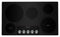 KITCHENAID KCES556HBL 36" Electric Cooktop with 5 Elements and Knob Controls - Black