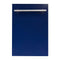 ZLINE KITCHEN AND BATH DPBLMH18 ZLINE 18" Dishwasher Panel with Modern Handle [Color: Black Matte]