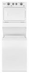 WHIRLPOOL WETLV27HW 3.5 cu.ft Long Vent Electric Stacked Laundry Center 9 Wash cycles and AutoDry