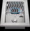 NAPOLEON BBQ BI10RTPSS Built-in 500 Series Single Range Top Burner with Stainless Steel Cover , Stainless Steel , Propane