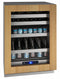 U-LINE UHBD524IG01A Hbd524 24" Dual-zone Beverage Center With Integrated Frame Finish and Field Reversible Door Swing (115 V/60 Hz Volts /60 Hz Hz)